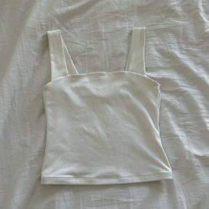 Abercrombie white tank top